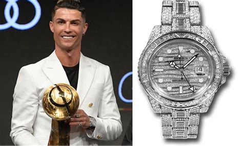 Il Rolex più costoso è di Cristiano Ronaldo .